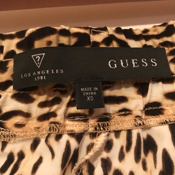 Brand new Guess leopard print joggers - Picture 7 of 7